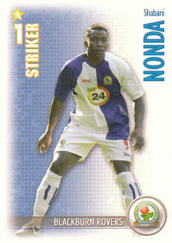Shabani Nonda Blackburn Rovers 2006/07 Shoot Out #368